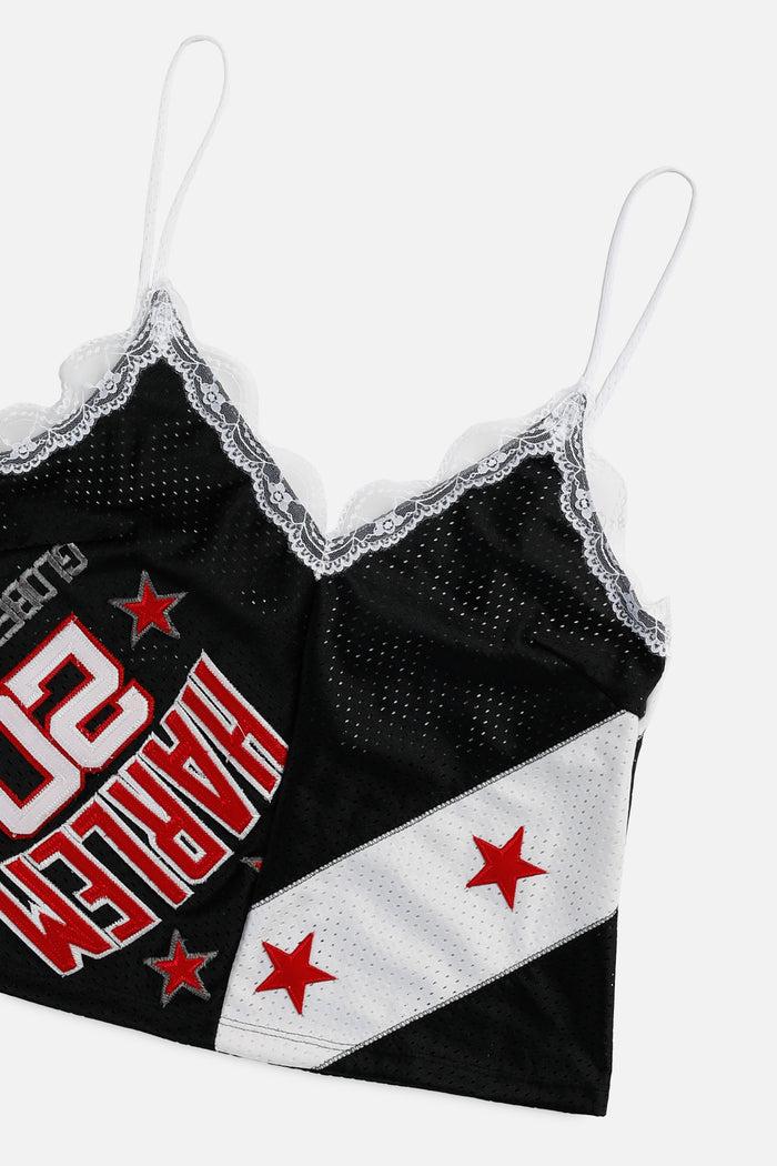 Frankie Rework Harlem Globetrotters NBA Lace Tank - M