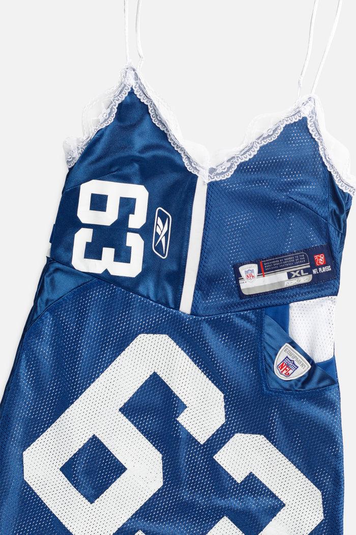 Frankie Rework Indianapolis Colts NFL Lace Dress - XS