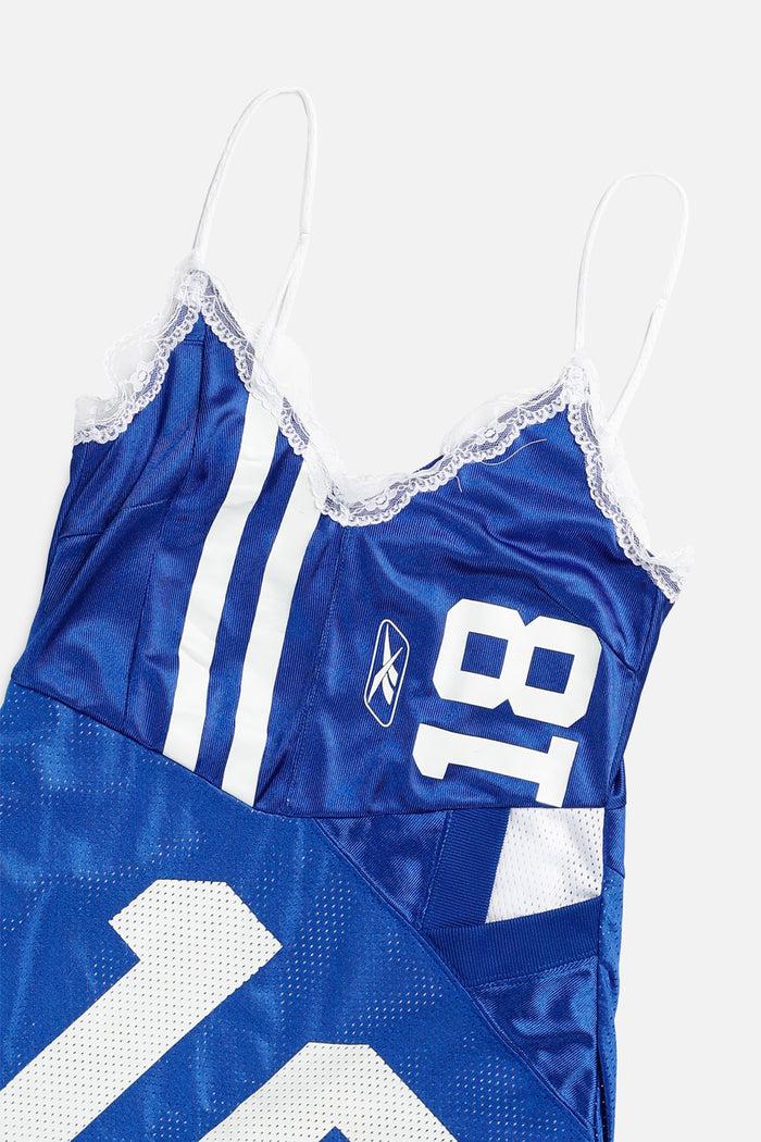 Frankie Rework Indianapolis Colts NFL Lace Dress - XS