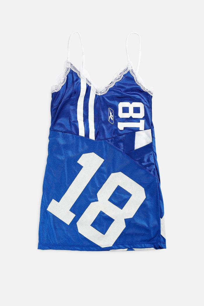 frankie Rework Indianapolis Colts NFL Lace Dress - XS