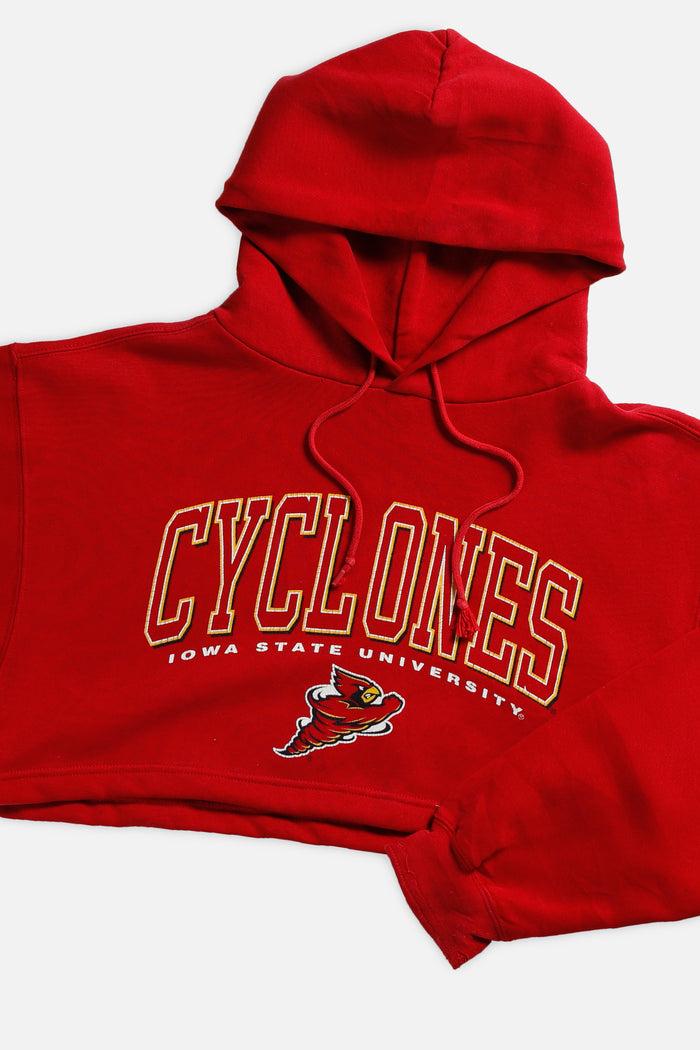 Frankie Rework Iowa State Cyclones Crop Sweatshirt - M