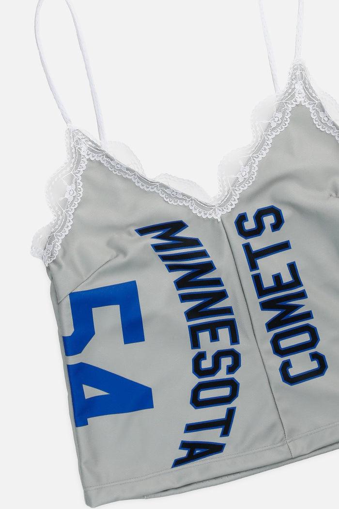 Frankie Rework Minnesota Comets Basketball Lace Tank - S