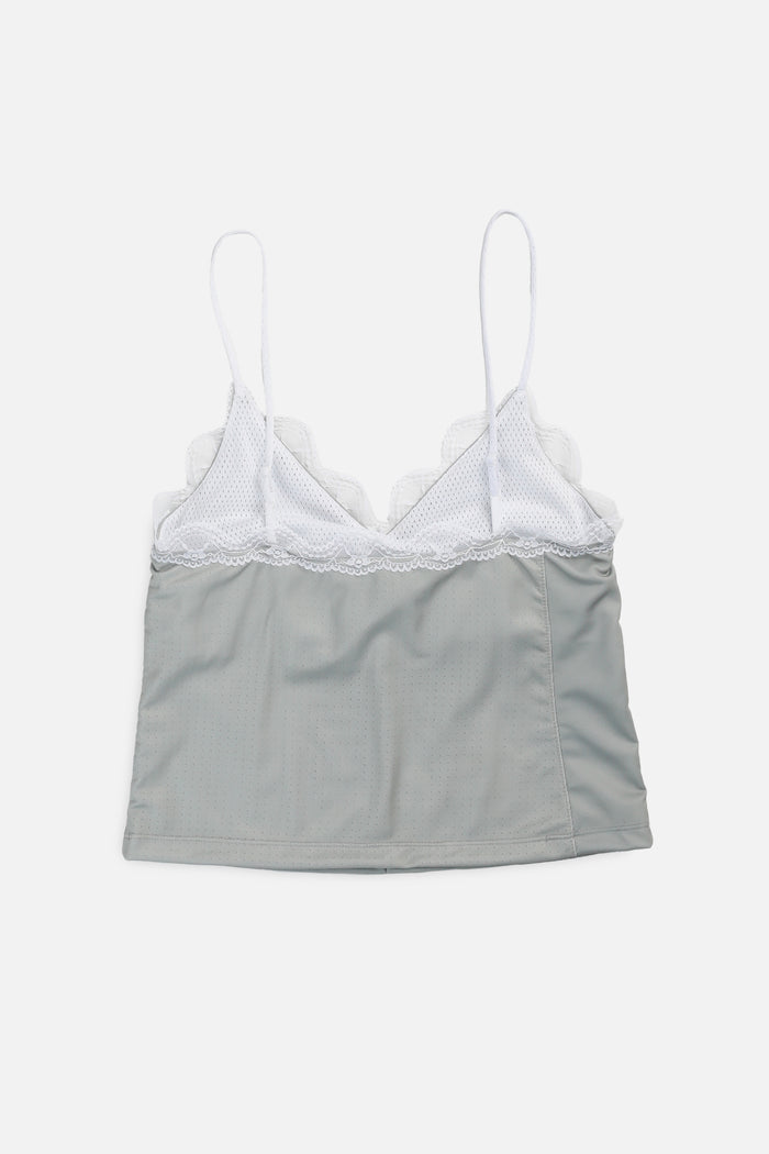 Frankie Rework Minnesota Comets Basketball Lace Tank - S