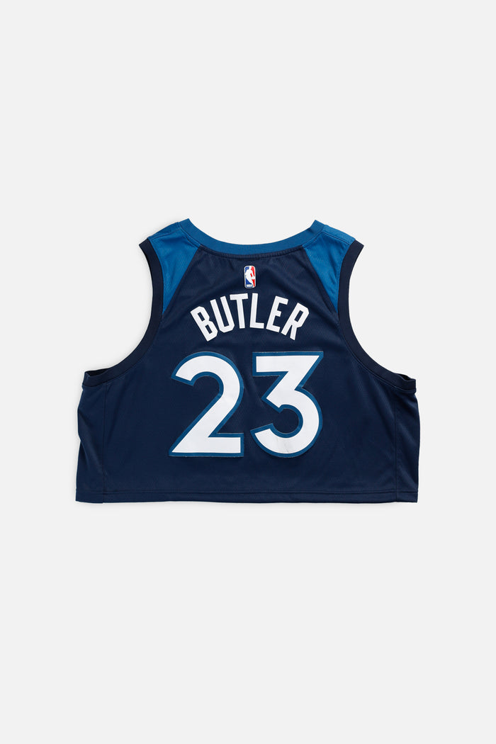 Frankie Rework Minnesota Timberwolves NBA Crop Jersey - XL