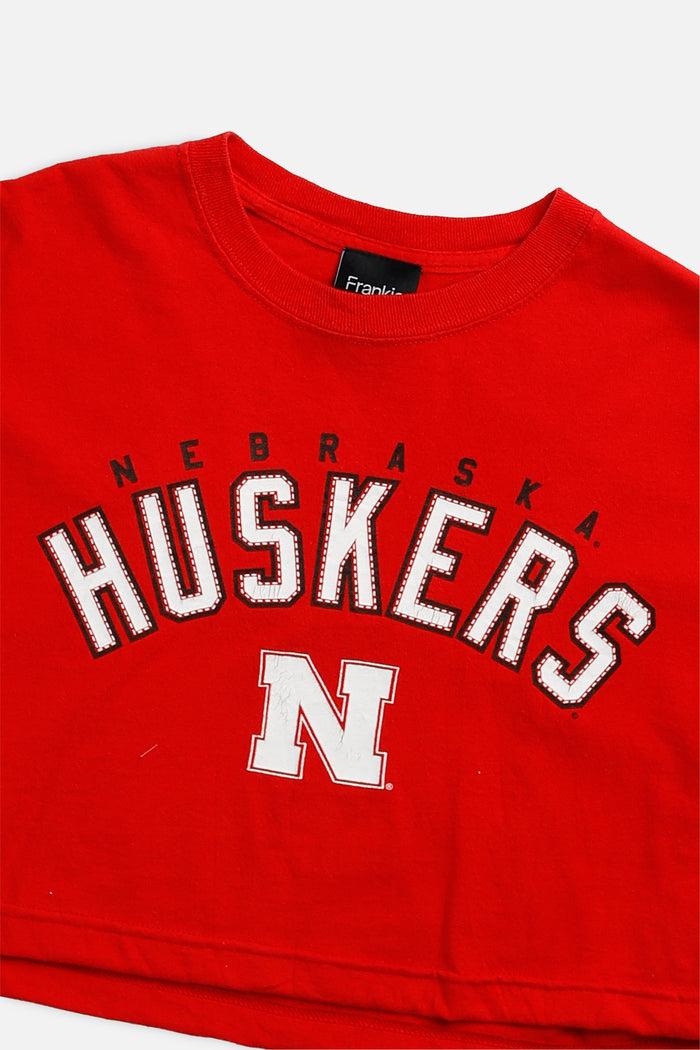 Frankie Rework Nebraska Cornhuskers NCAA Crop Tee - M