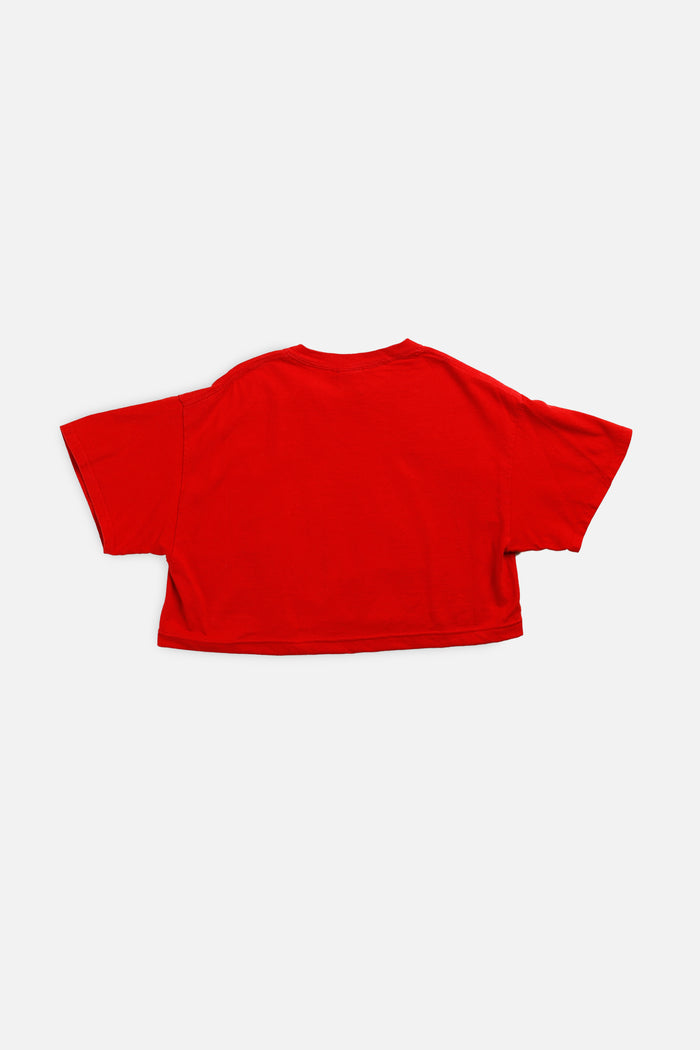 Frankie Rework Nebraska Cornhuskers NCAA Crop Tee - M