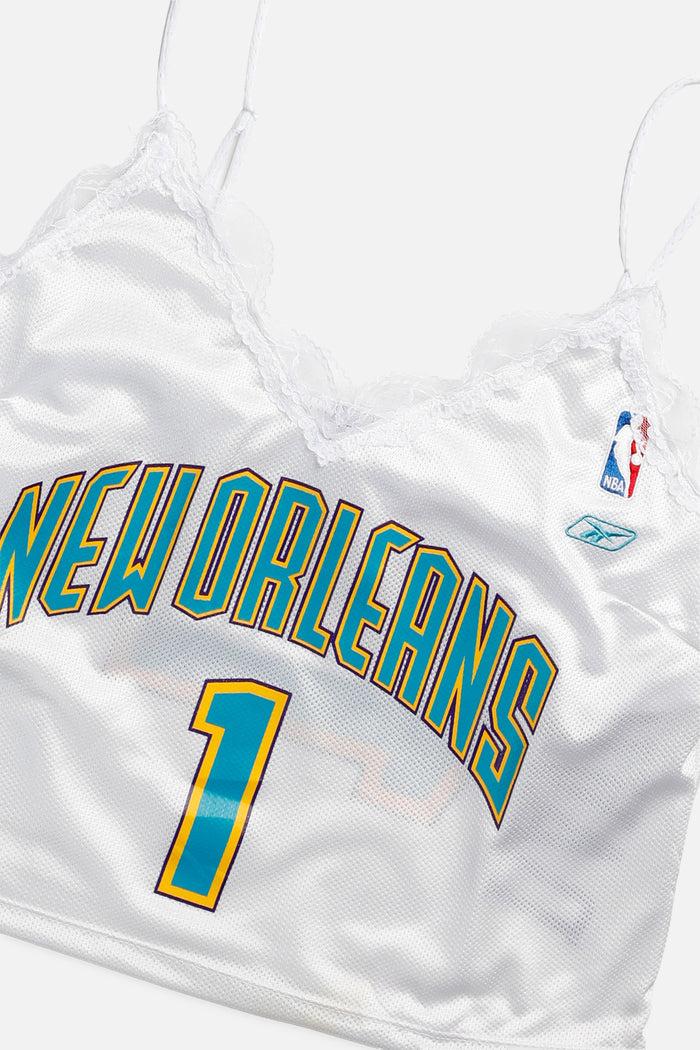 Frankie Rework New Orleans Hornets NBA Lace Tank - XL