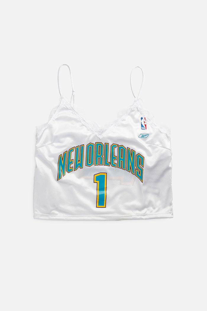 frankie Rework New Orleans Hornets NBA Lace Tank - XL