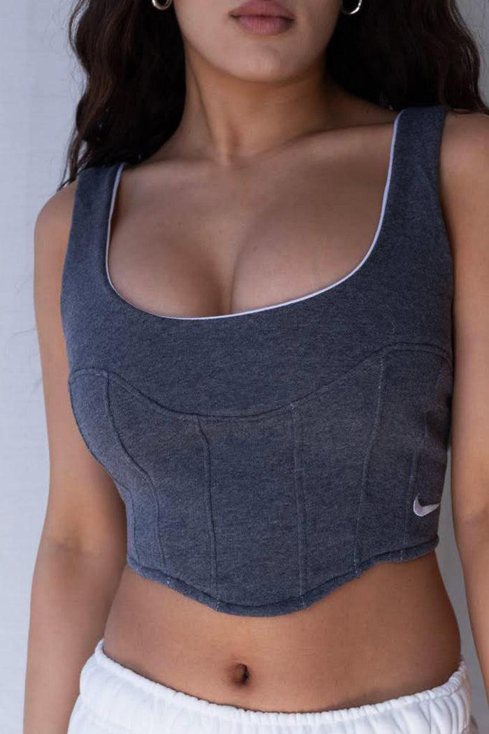 Frankie Rework Nike Sweatshirt Bustier - XS S M L XL 2XL