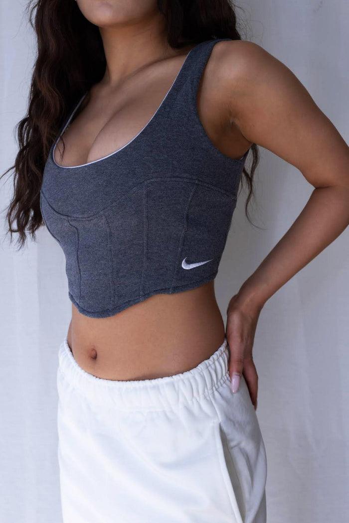 frankie Rework Nike Sweatshirt Bustier - XS S M L XL 2XL