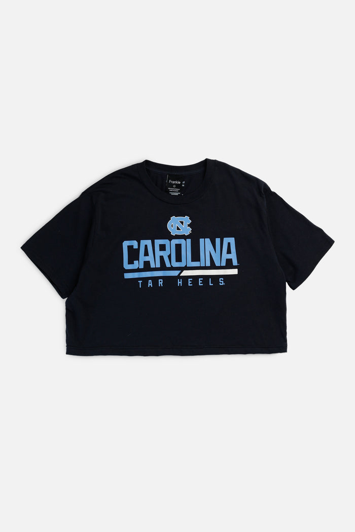 frankie Rework North Carolina Tar Heels NCAA Crop Tee - XL