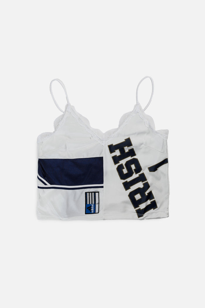 frankie Rework Notre Dame Fighting Irish NCAA Lace Tank - L