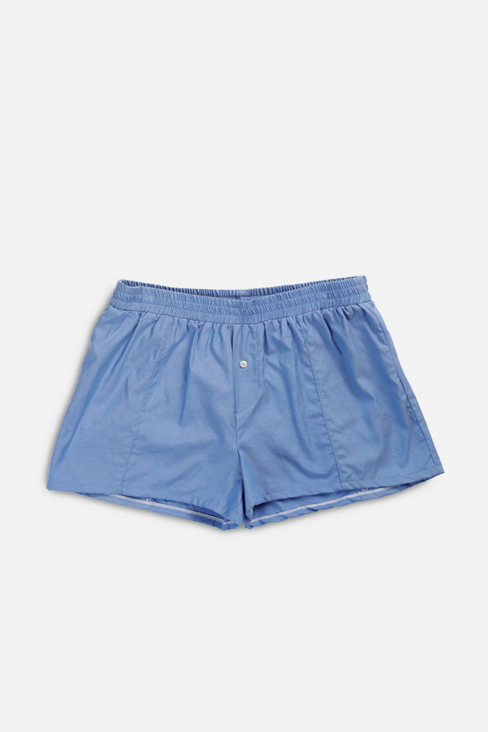 frankie Rework Oxford Mini Boxer Shorts - XS S M L XL