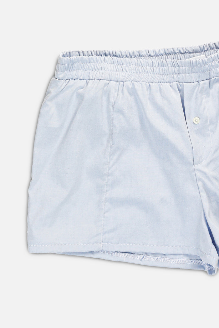 Frankie Rework Oxford Mini Boxer Shorts - XS S M L XL