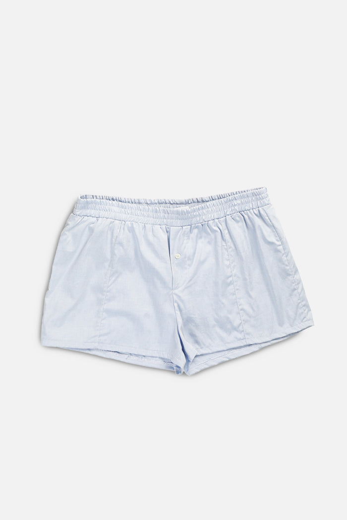 Frankie Rework Oxford Mini Boxer Shorts - XS S M L XL