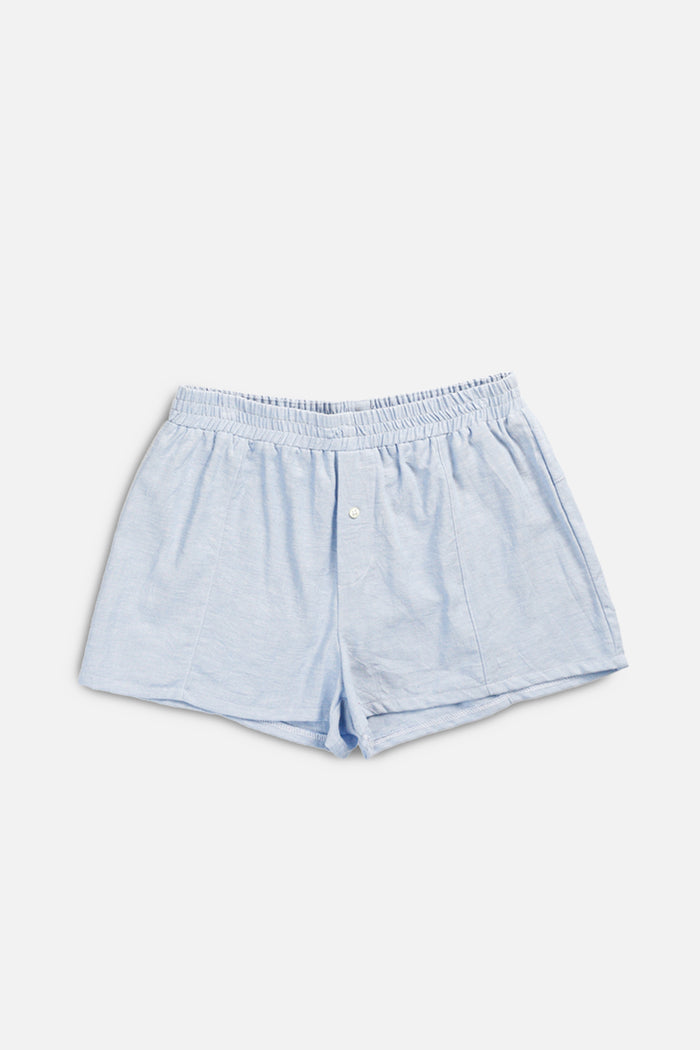 frankie Rework Oxford Mini Boxer Shorts - XS S M L XL