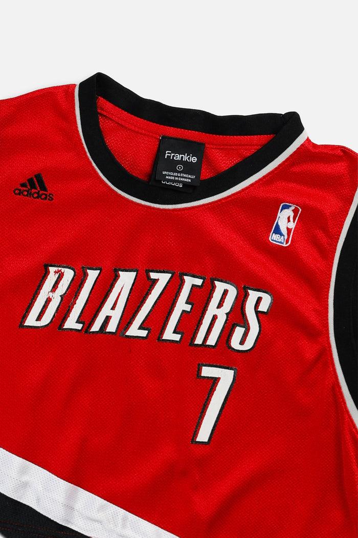 Frankie Rework Portland Trailblazers NBA Crop Jersey - S