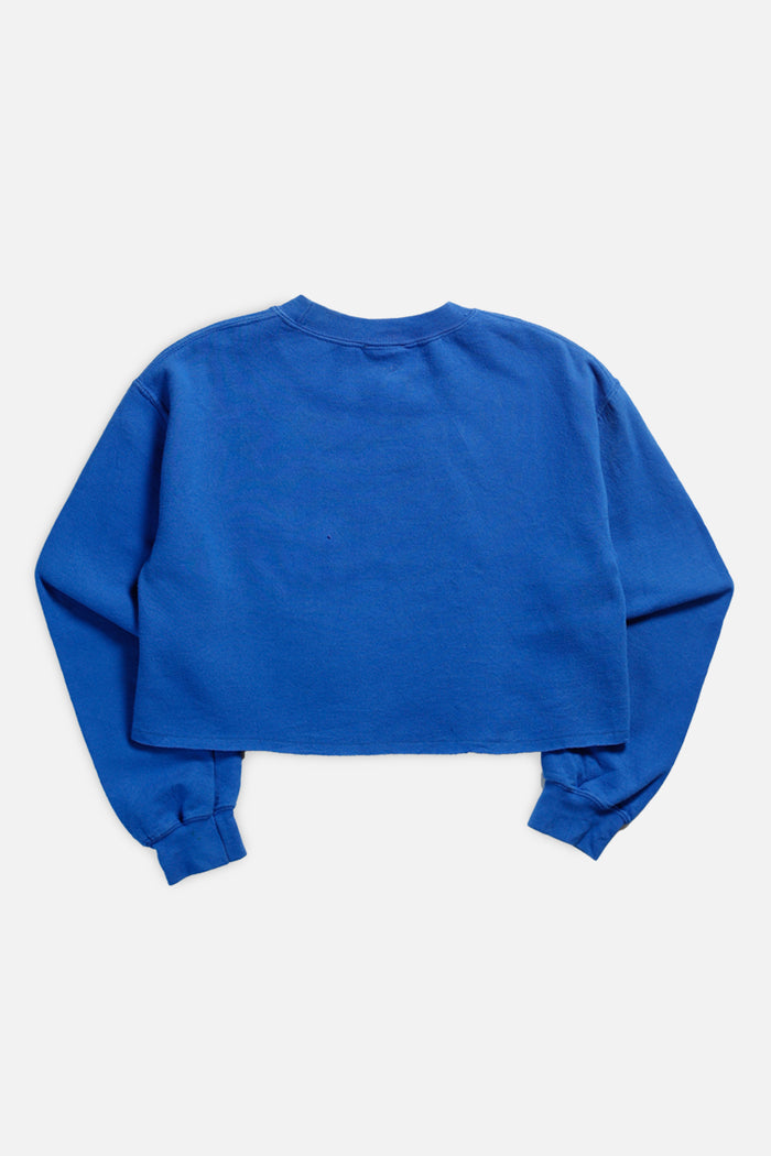 Frankie Rework University Of Kentucky Raw Crop Sweatshirt - S
