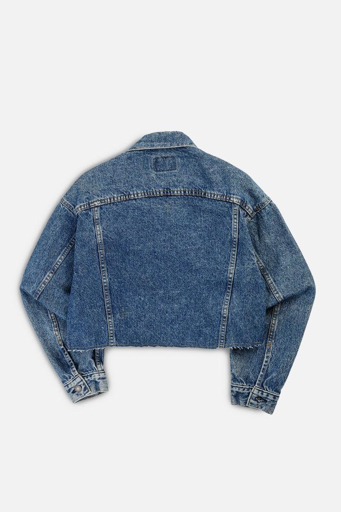 Frankie Rework Vintage Levi's USA Crop Denim Jacket - S
