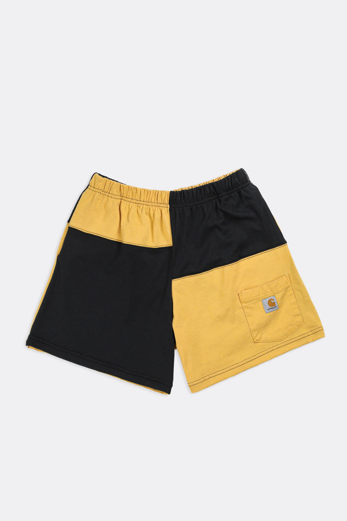 frankie Unisex Rework Carhartt Patchwork Tee Shorts - XS S M L