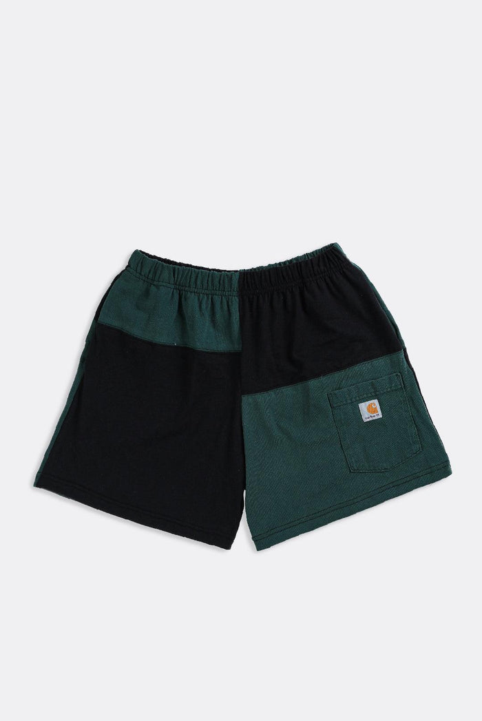 frankie Unisex Rework Carhartt Patchwork Tee Shorts - XS S M L XL