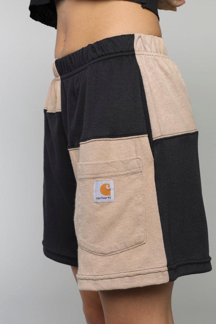 Frankie Unisex Rework Carhartt Tee Shorts - XS S M L XL