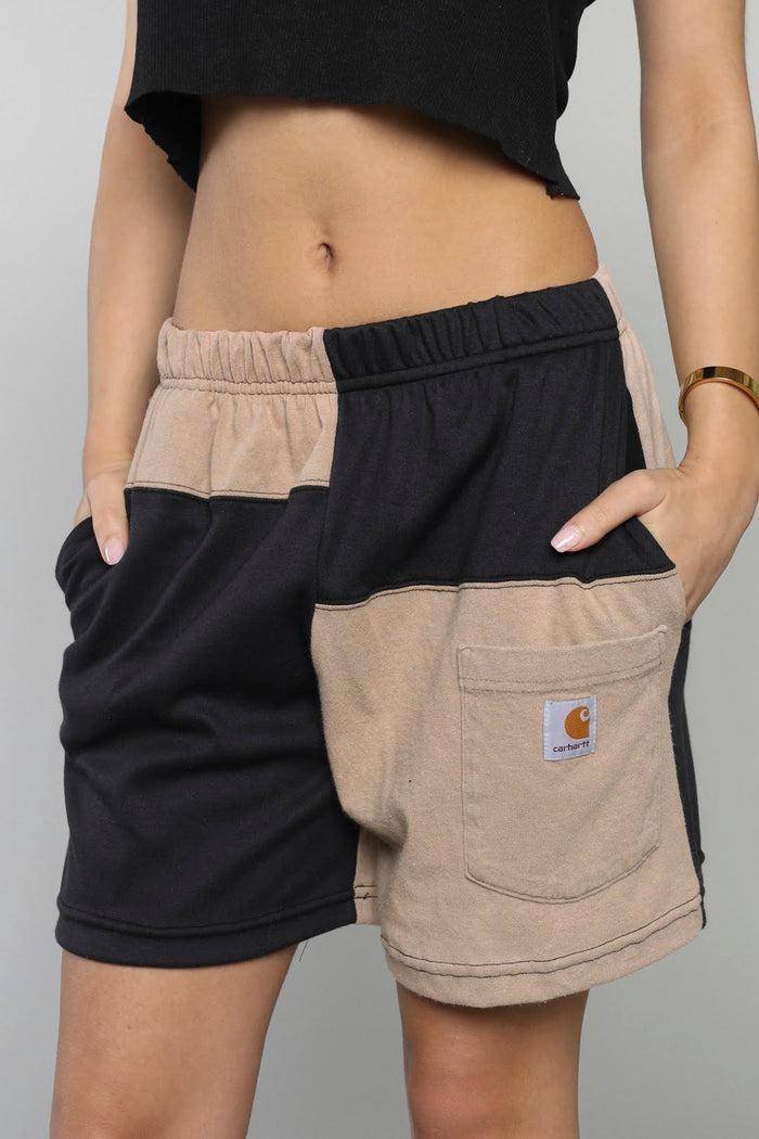 frankie Unisex Rework Carhartt Tee Shorts - XS S M L XL
