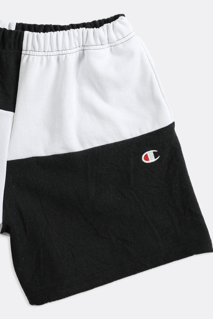 Frankie Unisex Rework Champion Patchwork Sweatshorts - XS S M L