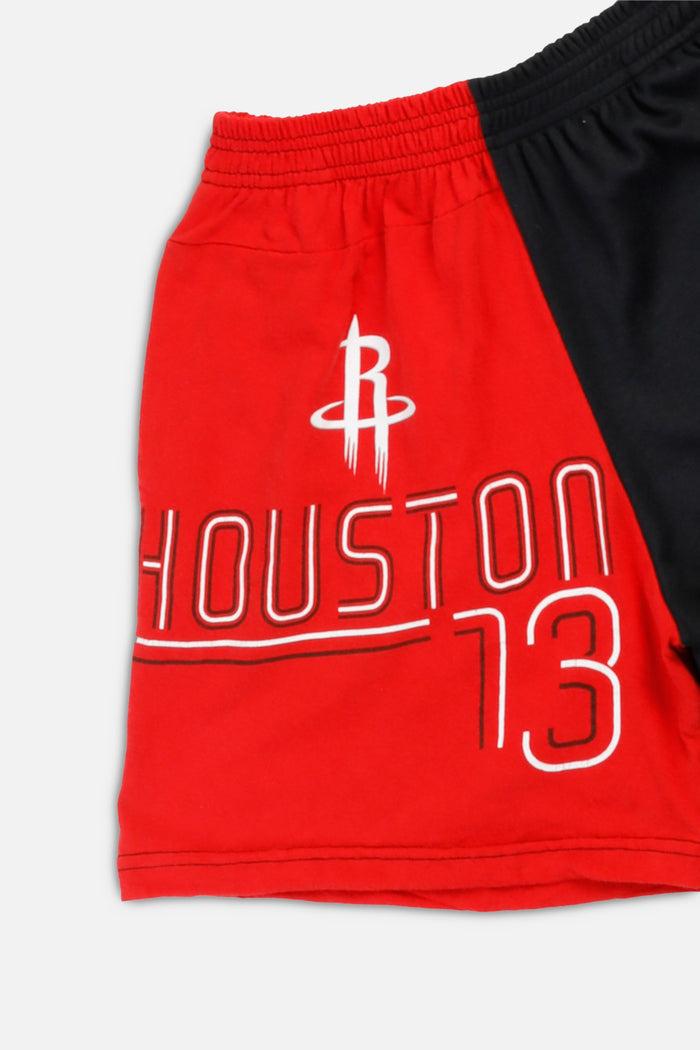 Frankie Unisex Rework Houston Rockets NBA Tee Shorts - XS