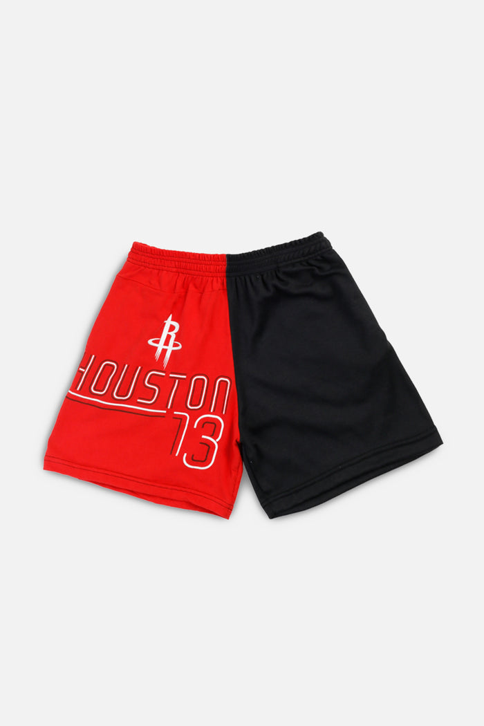 frankie Unisex Rework Houston Rockets NBA Tee Shorts - XS