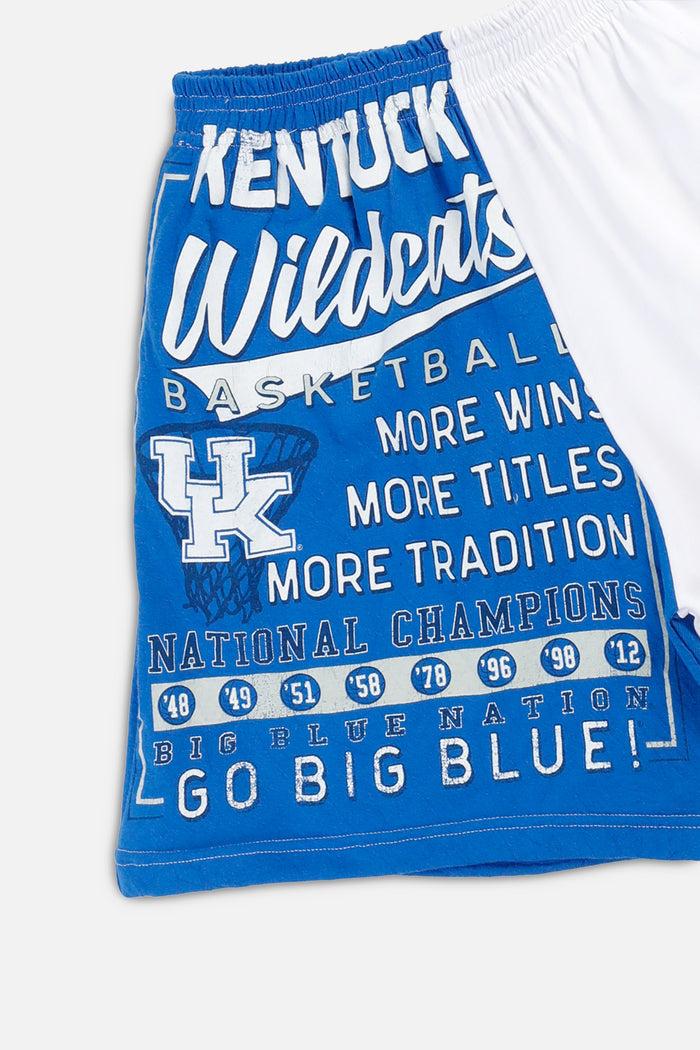 Frankie Unisex Rework Kentucky Wildcats Basketball Tee Shorts - XS