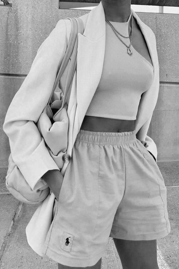 Frankie Unisex Rework Oxford Boxer Shorts - XS S M L XL