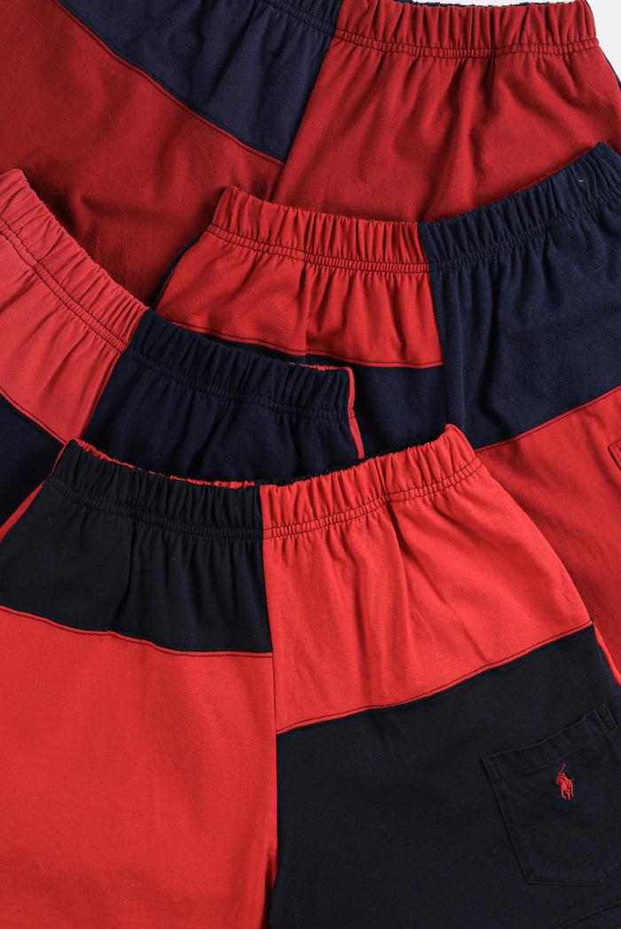 frankie Unisex Rework Patchwork Tee Shorts - XS S M L XL