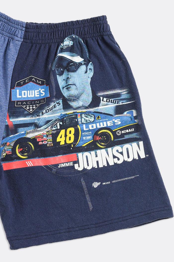 Frankie Unisex Rework Racing Tee Shorts - Women's M Men's S