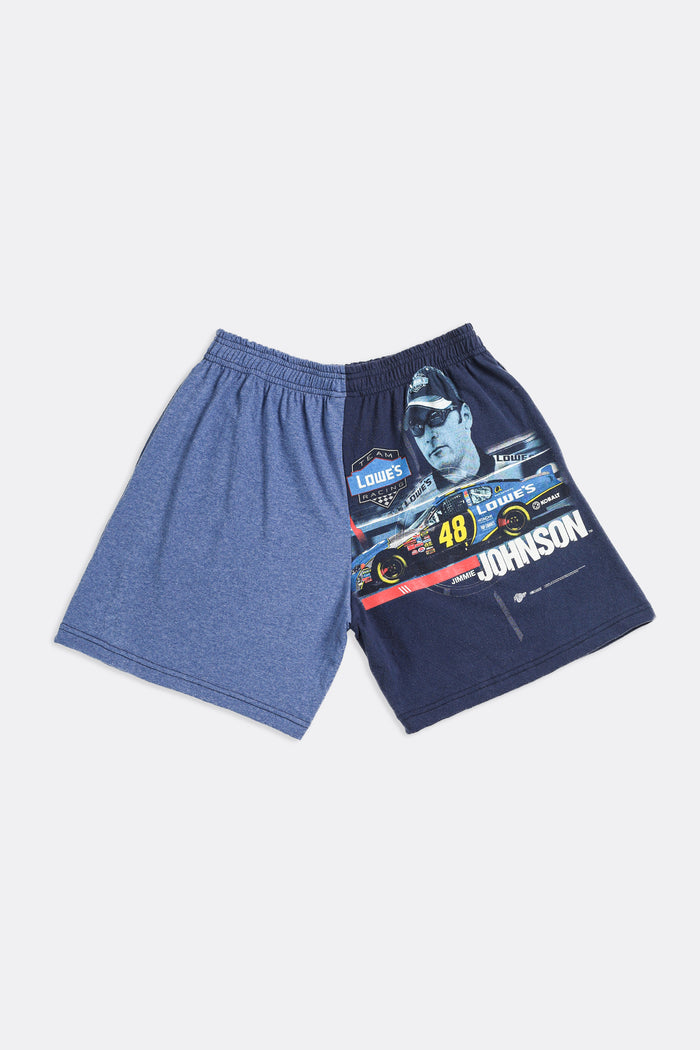 frankie Unisex Rework Racing Tee Shorts - Women's M Men's S