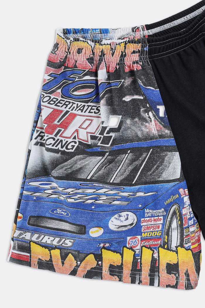 Frankie Unisex Rework Racing Tee Shorts - Women-S Men-XS