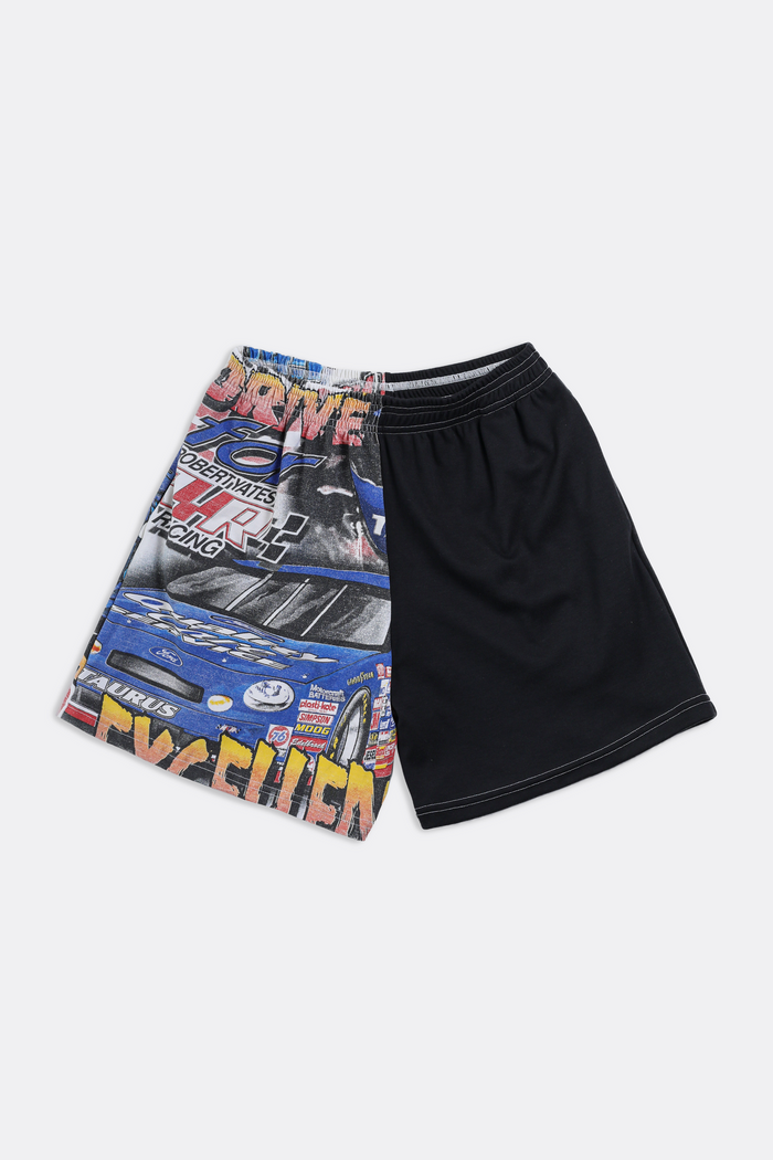 frankie Unisex Rework Racing Tee Shorts - Women-S Men-XS