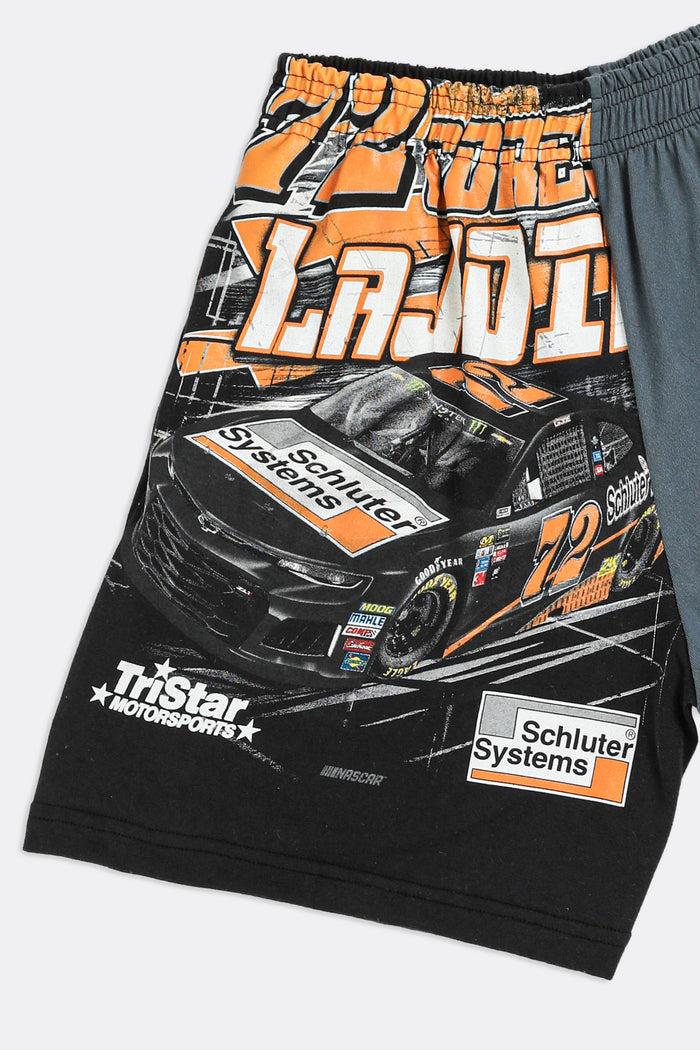 Frankie Unisex Rework Racing Tee Shorts - Women's S Men's XS