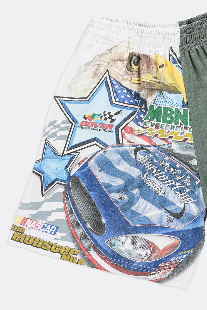 Frankie Unisex Rework Racing Tee Shorts - Women's S Men's XS