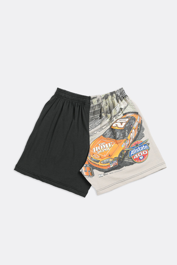 Frankie Unisex Rework Racing Tee Shorts - Women's S Men's XS