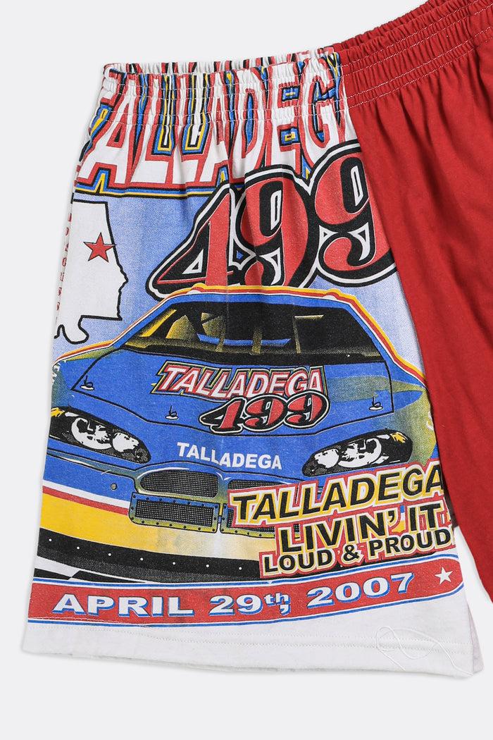 Frankie Unisex Rework Racing Tee Shorts - Women's S Men's XS