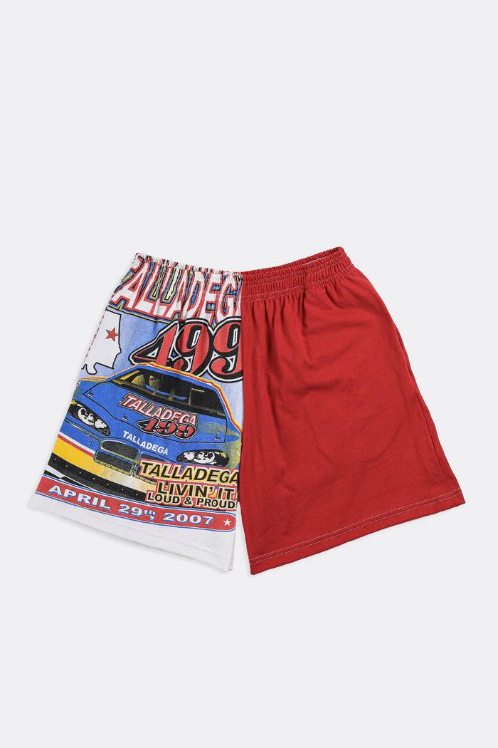 frankie Unisex Rework Racing Tee Shorts - Women's S Men's XS