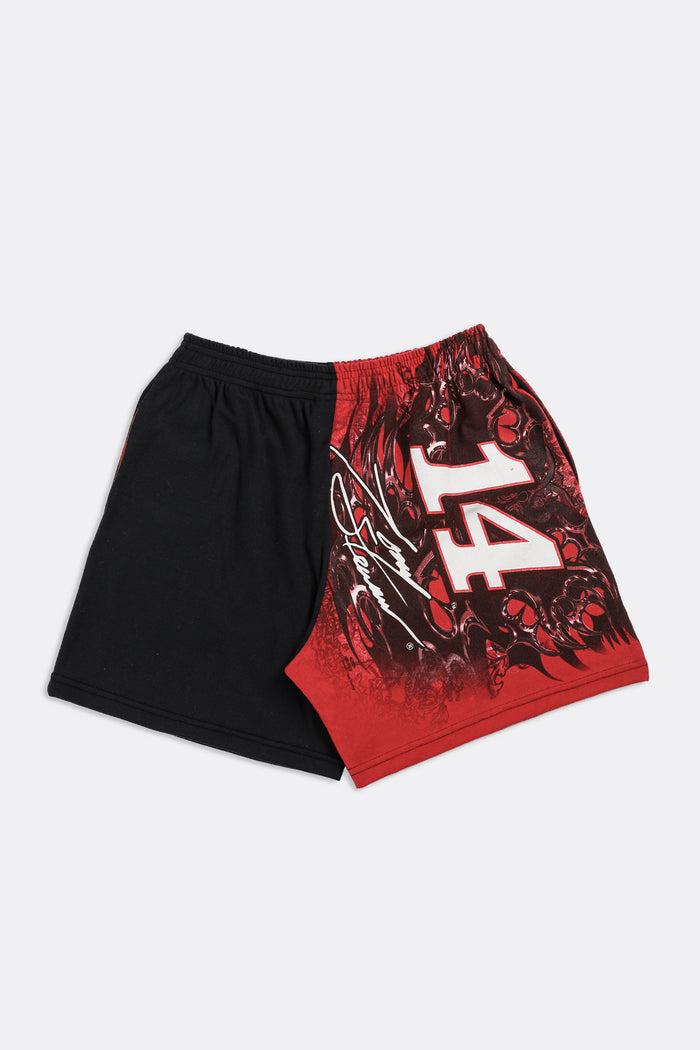 Frankie Unisex Rework Racing Tee Shorts - Women's S Men's XS
