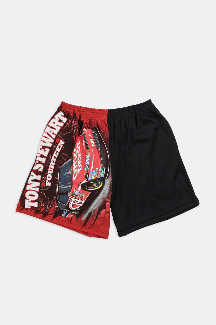 frankie Unisex Rework Racing Tee Shorts - Women's S Men's XS