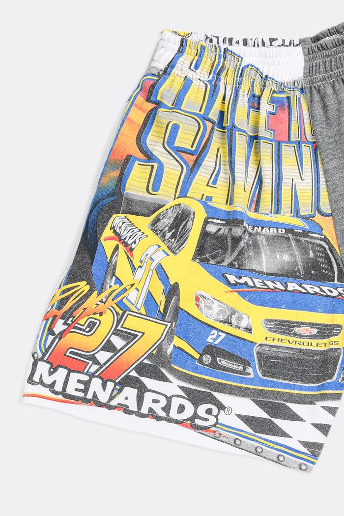 Frankie Unisex Rework Racing Tee Shorts - Women's XS Men's XXS