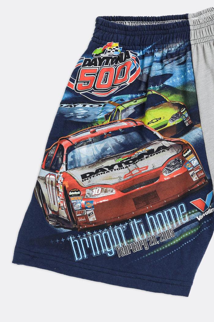 Frankie Unisex Rework Racing Tee Shorts - Women's XS Men's XXS