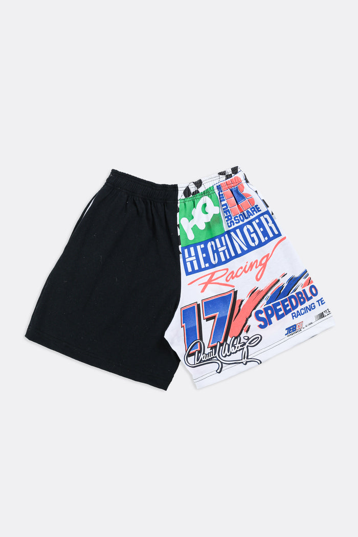 Frankie Unisex Rework Racing Tee Shorts - Women's XS Men's XXS