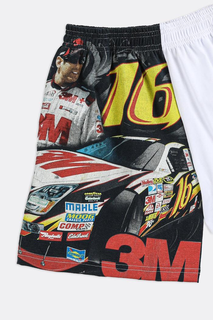 Frankie Unisex Rework Racing Tee Shorts - Women's XS Men's XXS