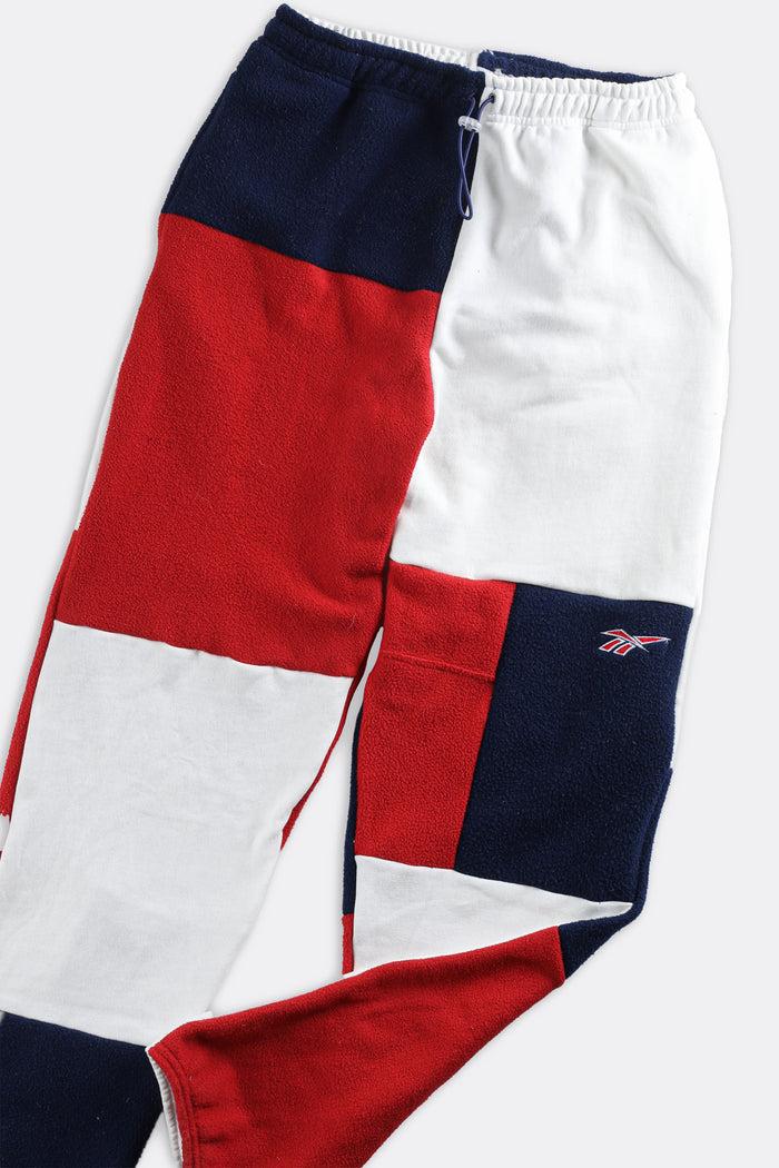 Frankie Unisex Rework Reebok Patchwork Fleece Pant - Women-M Men-S