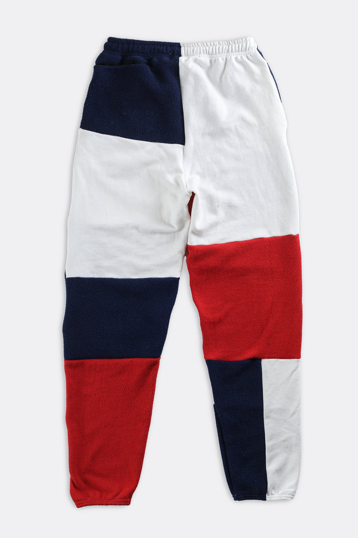 Frankie Unisex Rework Reebok Patchwork Fleece Pant - Women-M Men-S